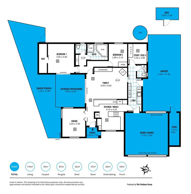 Floorplan of Homely house listing, 13 Winston Crescent, Woodcroft SA 5162