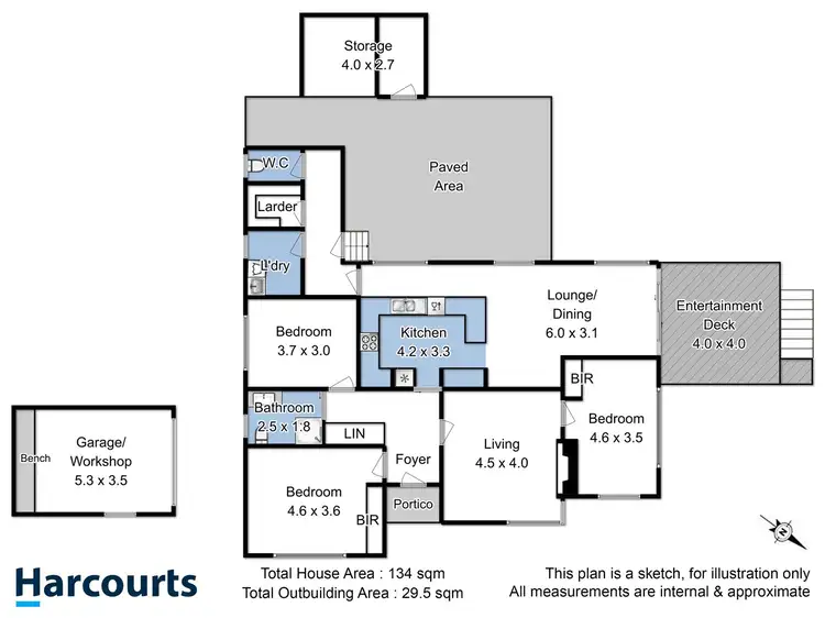 Floorplan of Homely house listing, 37 Longleys Road, Huonville TAS 7109