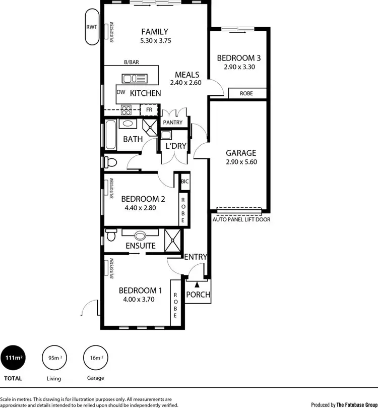 Floorplan of Homely house listing, 21A Burleigh Avenue, Pennington SA 5013