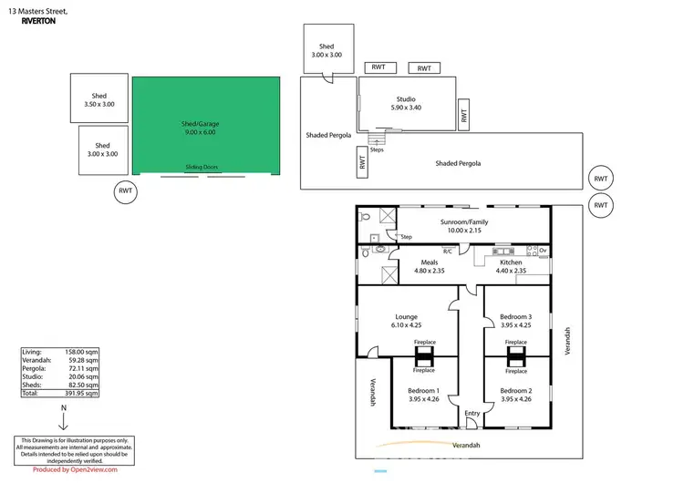 Floorplan of Homely house listing, 13 Masters St, Riverton SA 5412
