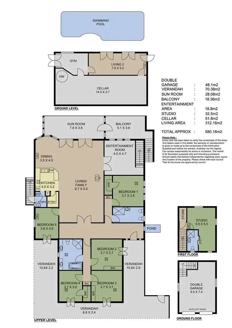 Floorplan of Homely house listing, 11 Bickles Road, Summertown SA 5141