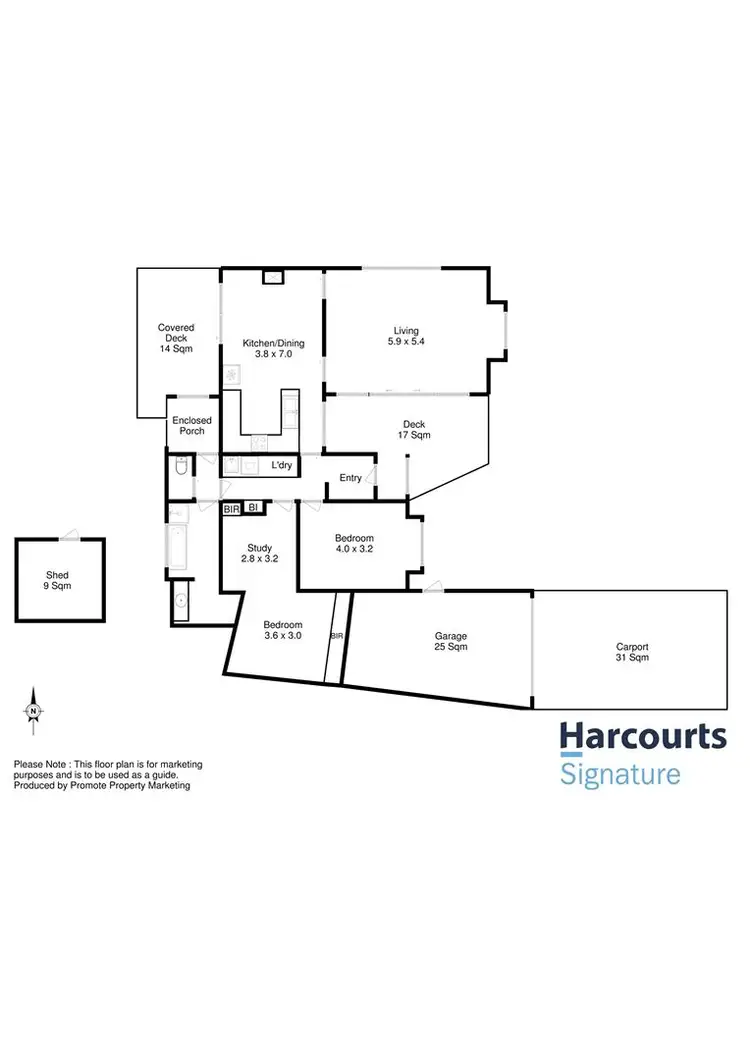 Floorplan of Homely house listing, 7 Banksia Street, Primrose Sands TAS 7173
