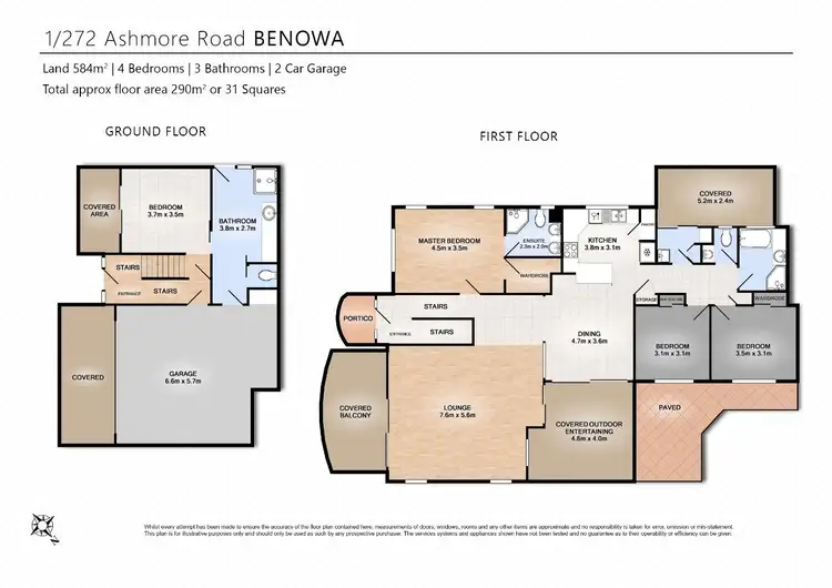 Floorplan of Homely house listing, 1 Woodlands Residences 272 Ashmore Rd, Benowa QLD 4217