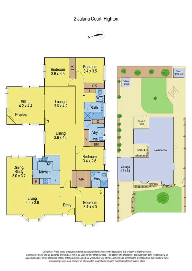 Floorplan of Homely house listing, 2 Jalana Court, Highton VIC 3216