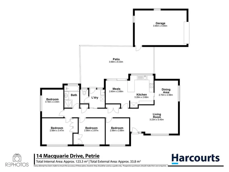 Floorplan of Homely house listing, 14 Macquarie Dr, Petrie QLD 4502