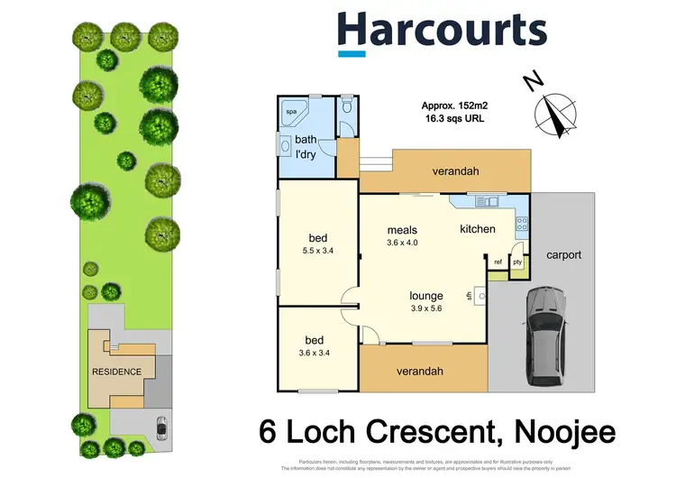 Floorplan of Homely house listing, 6 Loch Crescent, Noojee VIC 3833
