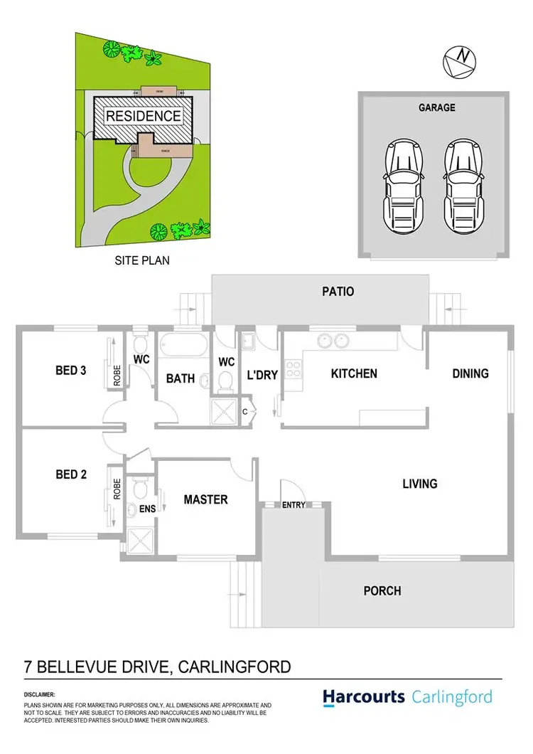 Floorplan of Homely house listing, 7 Bellevue Drive, Carlingford NSW 2118