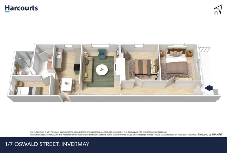 Floorplan of Homely house listing, 1/7 Oswald Street, Invermay TAS 7248