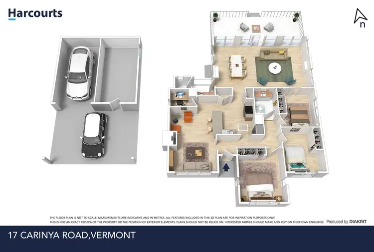 Floorplan of Homely house listing, 17 Carinya Road, Vermont VIC 3133