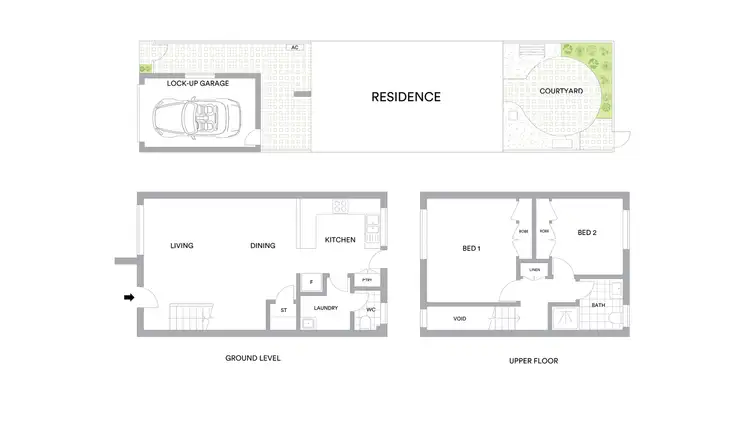 Floorplan of Homely townhouse listing, 25/49 Colac St, Kedron QLD 4031