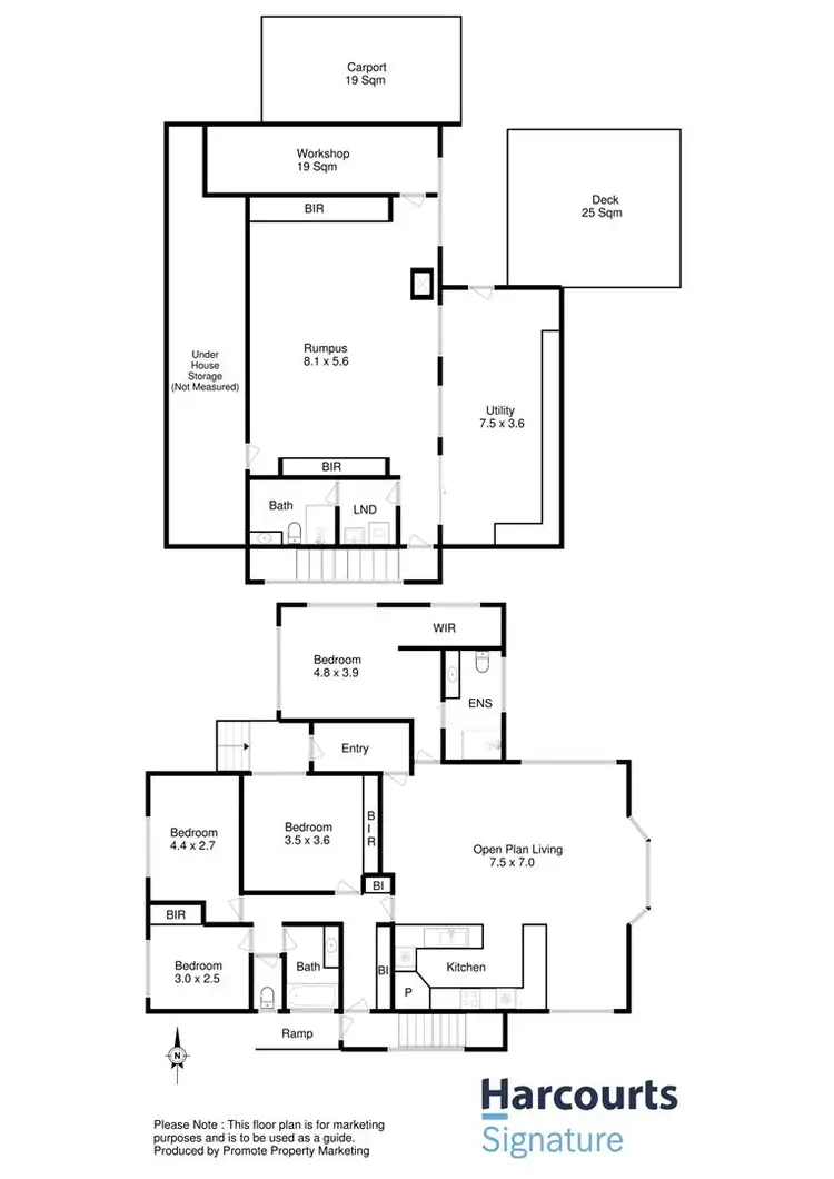 Floorplan of Homely house listing, 46 Nankoor Crescent, Howrah TAS 7018
