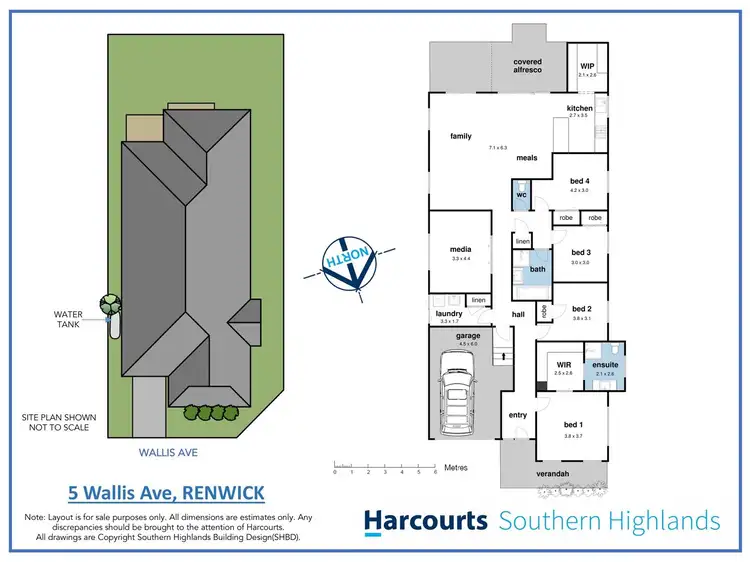 Floorplan of Homely house listing, 5 Wallis Avenue, Renwick NSW 2575