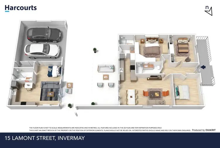 Floorplan of Homely house listing, 15 Lamont Street, Invermay TAS 7248