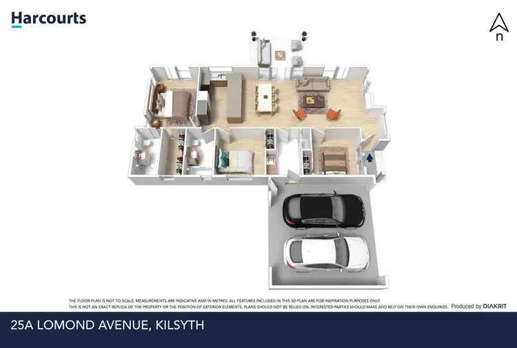 Floorplan of Homely house listing, 25A Lomond Avenue, Kilsyth VIC 3137