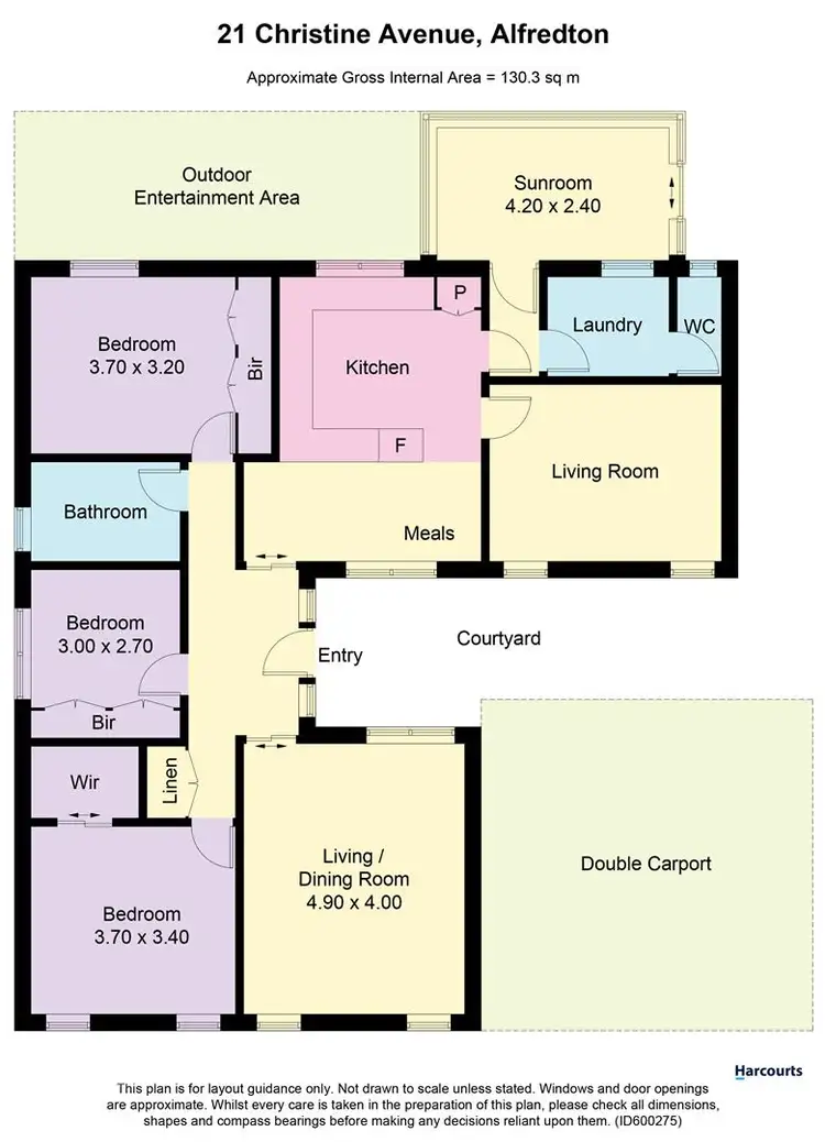 Floorplan of Homely house listing, 21 Christine Avenue, Alfredton VIC 3350
