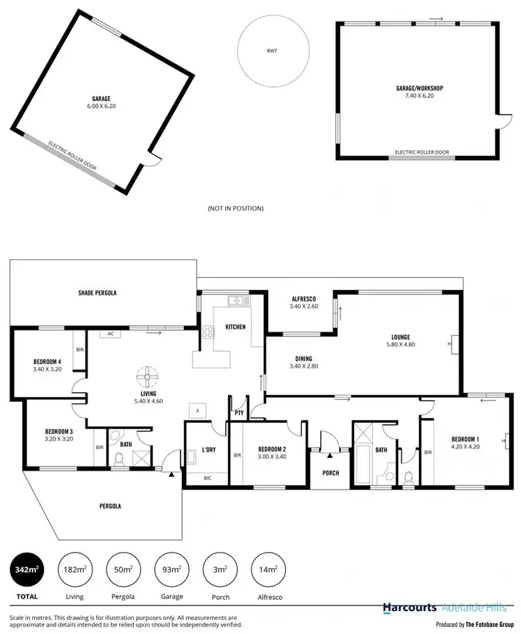 Floorplan of Homely house listing, 8 Hilltop Drive, Upper Sturt SA 5156