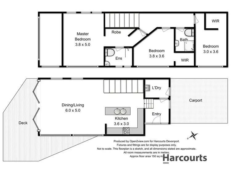 Floorplan of Homely house listing, 8 Riverview Avenue, East Devonport TAS 7310
