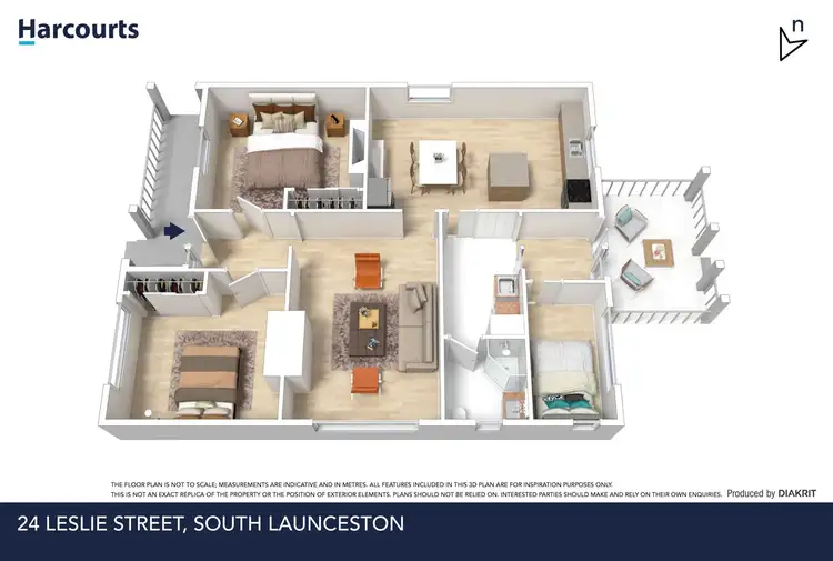 Floorplan of Homely house listing, 24 Leslie Street, South Launceston TAS 7249