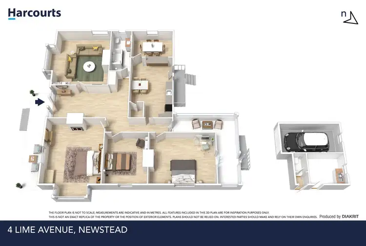 Floorplan of Homely house listing, 4 Lime Avenue, Newstead TAS 7250