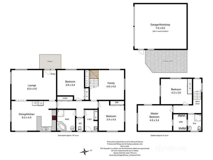 Floorplan of Homely house listing, 6 Colegrave Road, Upper Burnie TAS 7320