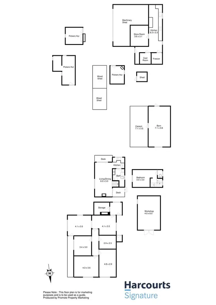Floorplan of Homely house listing, 288 North Yarlington Road, Colebrook TAS 7027