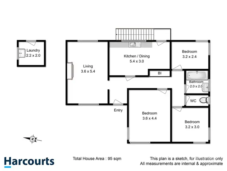 Floorplan of Homely house listing, 165 Flagstaff Gully Road, Lindisfarne TAS 7015