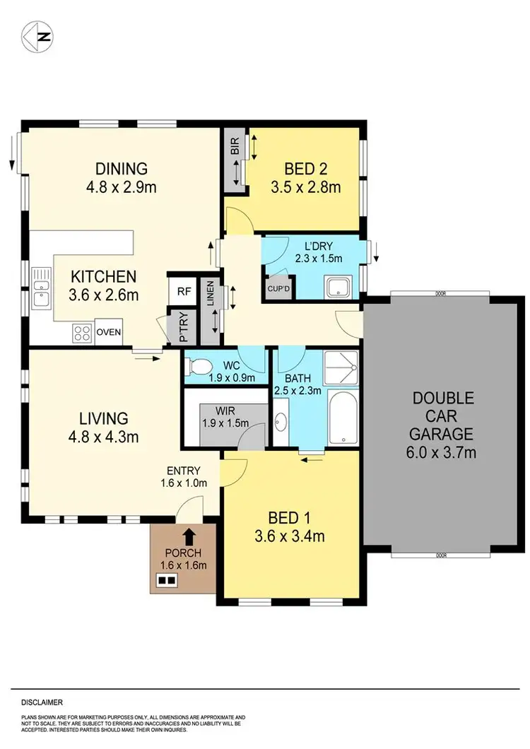 Floorplan of Homely townhouse listing, 3/4 Gordon Street, Ballarat East VIC 3350