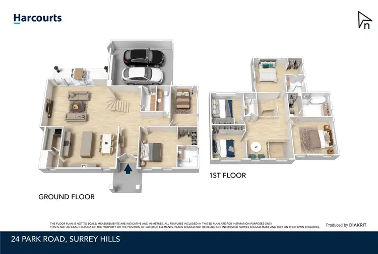 Floorplan of Homely house listing, 24 Park Road, Surrey Hills VIC 3127