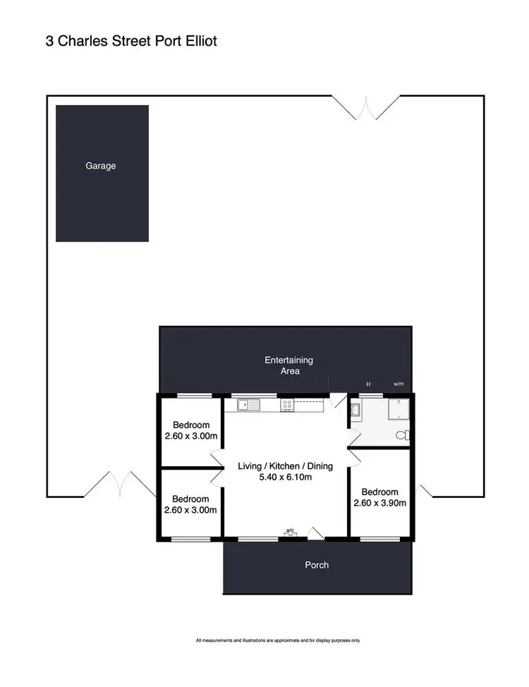 Floorplan of Homely house listing, 3 Charles Street, Port Elliot SA 5212