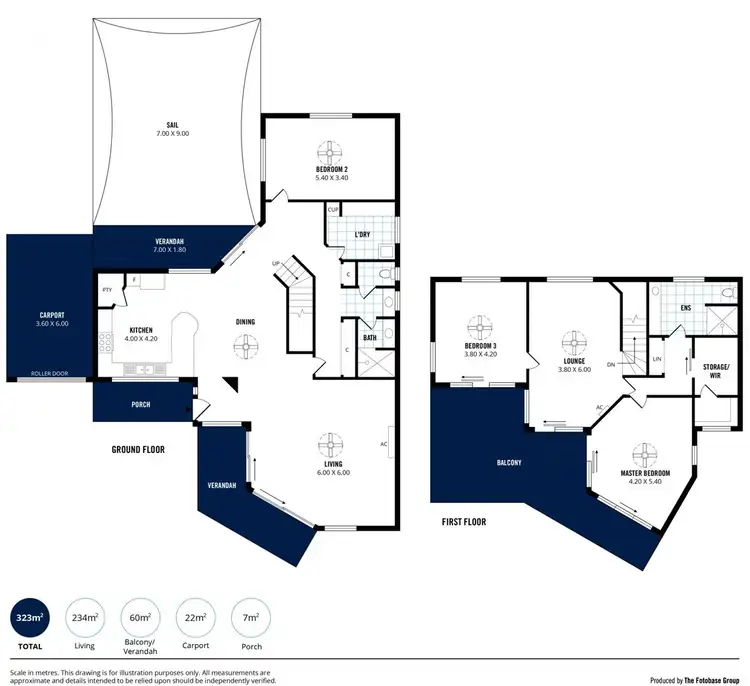Floorplan of Homely house listing, 216 Surfers Parade, Middleton SA 5213