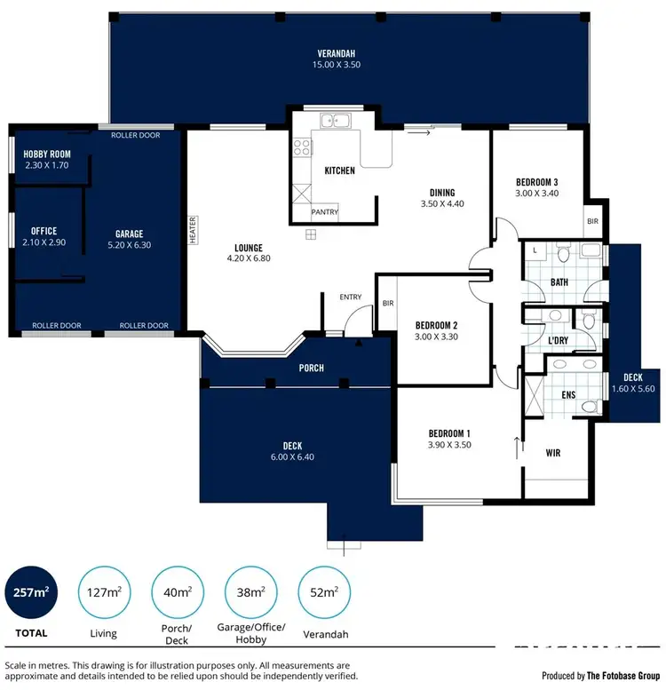 Floorplan of Homely house listing, 40 Norma Crescent, Encounter Bay SA 5211