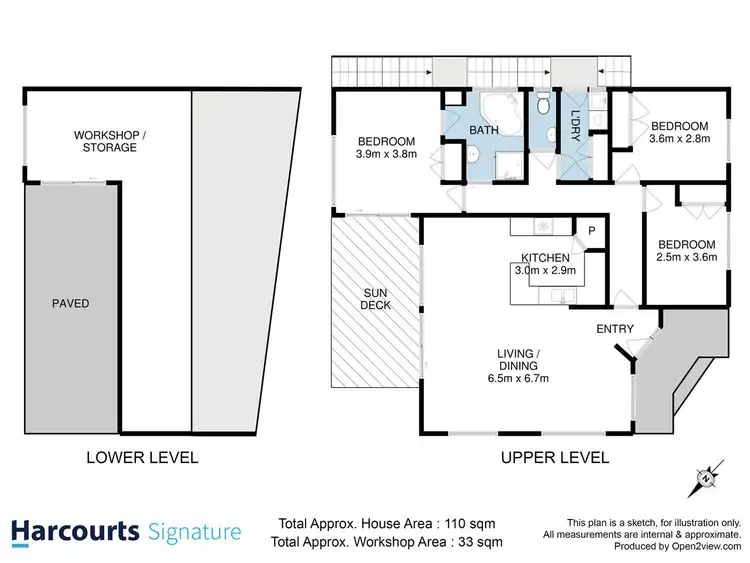 Floorplan of Homely house listing, 34 St Helens Street, Lindisfarne TAS 7015