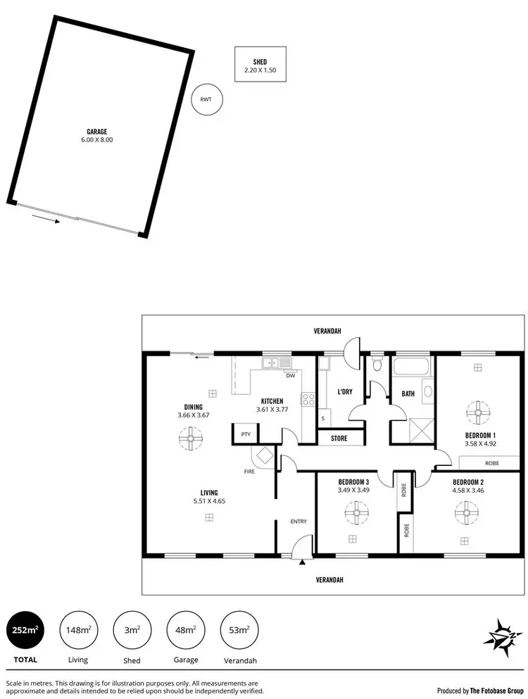 Floorplan of Homely house listing, 6 Deer Avenue, Mount Barker SA 5251