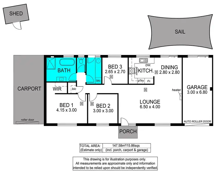 Floorplan of Homely house listing, 177 The Cove Road, Hallett Cove SA 5158