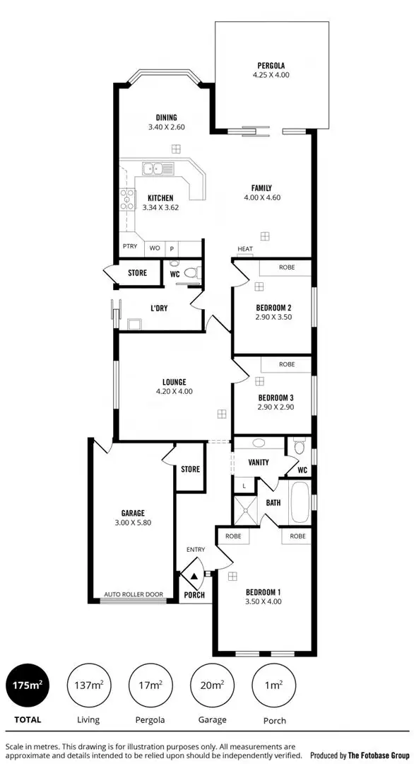 Floorplan of Homely house listing, 6 Ashdown Street, Oakden SA 5086
