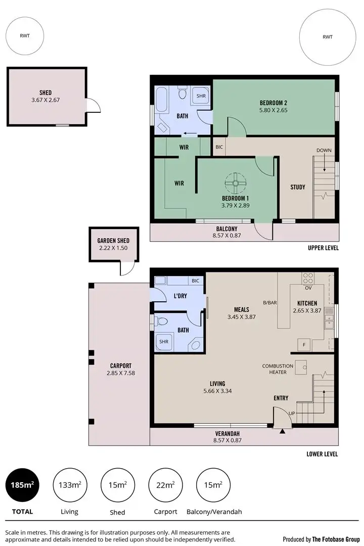 Floorplan of Homely house listing, 22 Second Street, Mylor SA 5153
