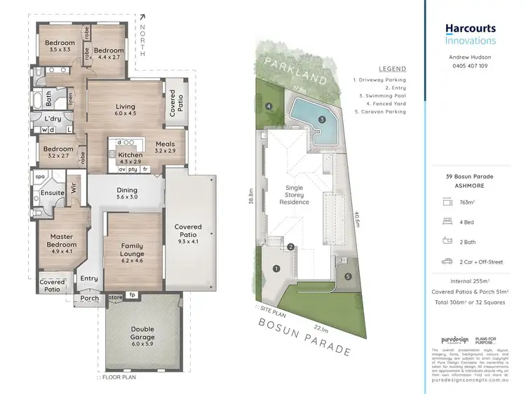 Floorplan of Homely house listing, 39 Bosun Parade, Ashmore QLD 4214