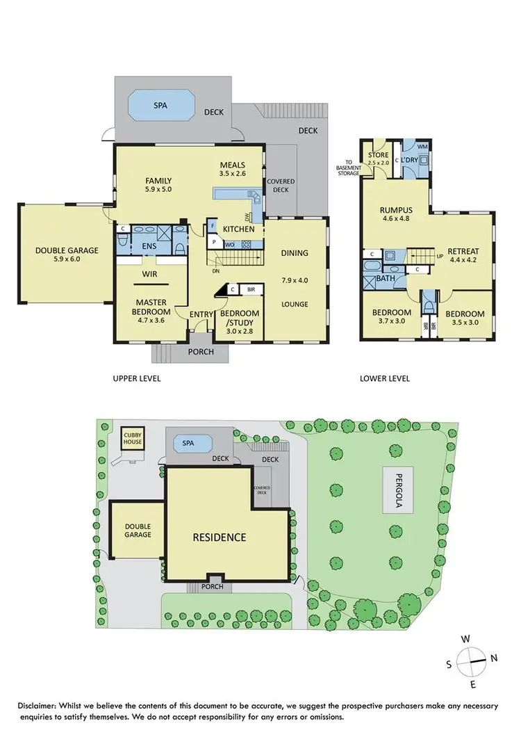 Floorplan of Homely house listing, 5 Forest Walk, Ringwood North VIC 3134
