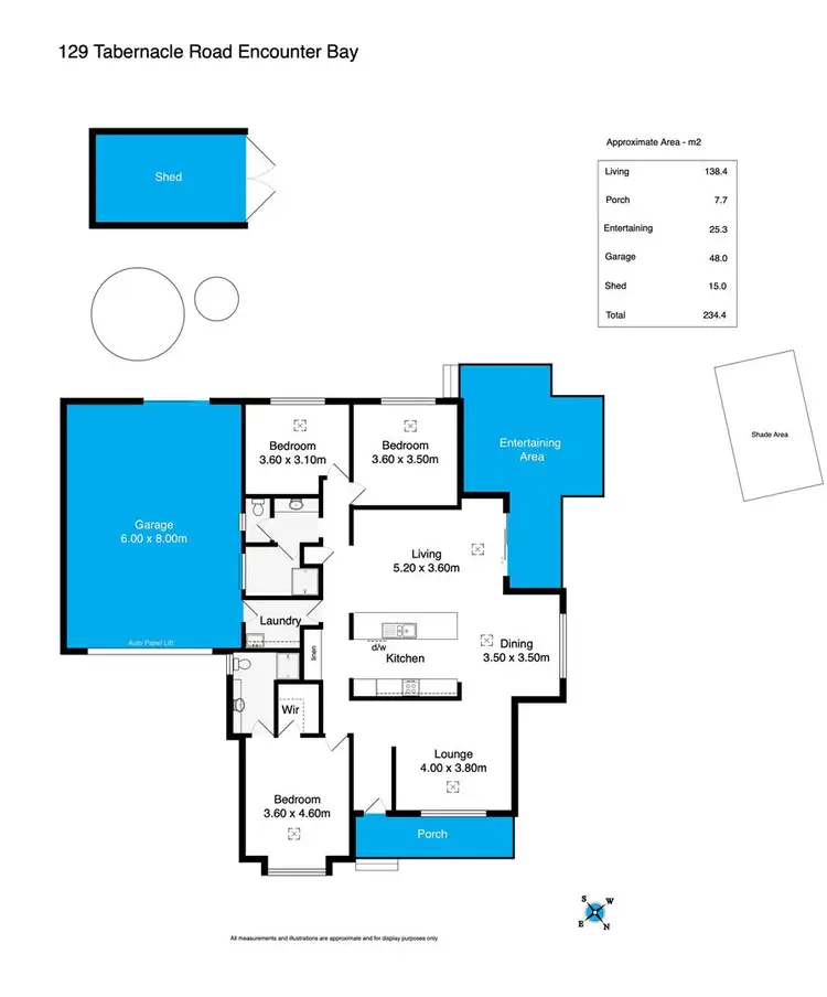 Floorplan of Homely house listing, 129 Tabernacle Road, Encounter Bay SA 5211