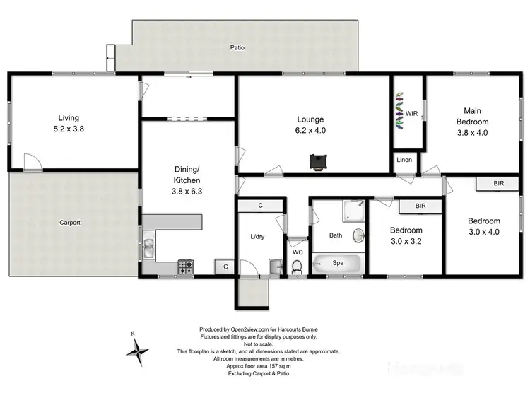 Floorplan of Homely house listing, 43 Curraghmore Avenue, Park Grove TAS 7320