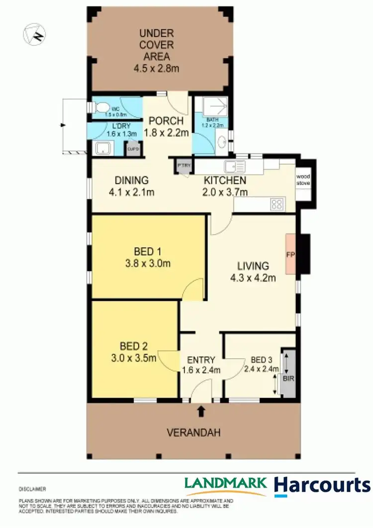 Floorplan of Homely house listing, 19 High Street, Beaufort VIC 3373