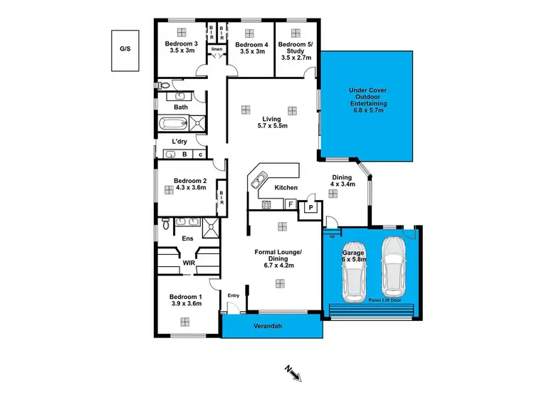 Floorplan of Homely house listing, 20 Glen Eyre Court, Aberfoyle Park SA 5159