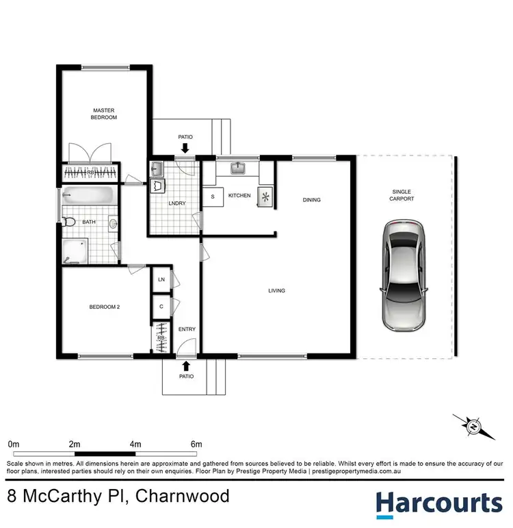 Floorplan of Homely house listing, 8 Mccarthy Place, Charnwood ACT 2615