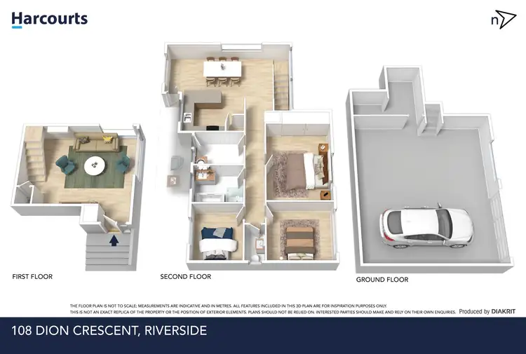 Floorplan of Homely house listing, 108 Dion Crescent, Riverside TAS 7250
