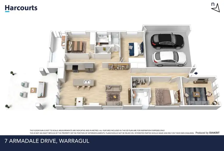Floorplan of Homely house listing, 7 Armadale Drive, Warragul VIC 3820