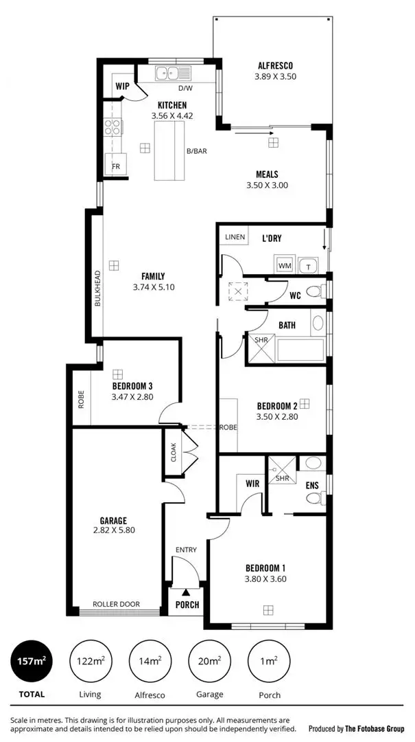 Floorplan of Homely house listing, 31B Northbri Avenue, Salisbury East SA 5109