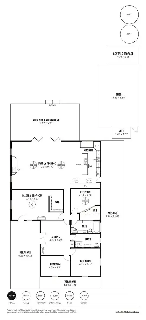 Floorplan of Homely house listing, 533 Swamp Road, Lenswood SA 5240