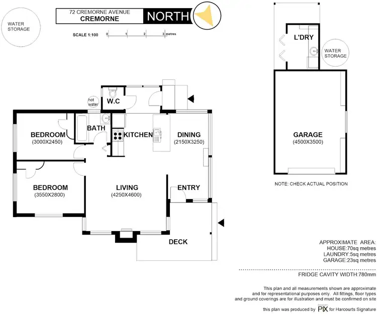 Floorplan of Homely house listing, 72 Cremorne Avenue, Cremorne TAS 7024