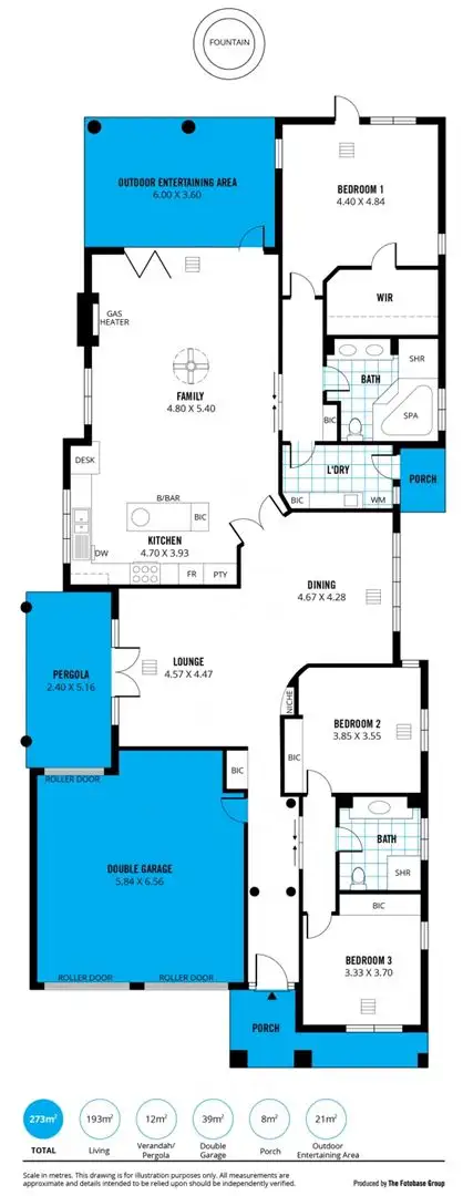 Floorplan of Homely house listing, 6A Vansittart Place, Beaumont SA 5066