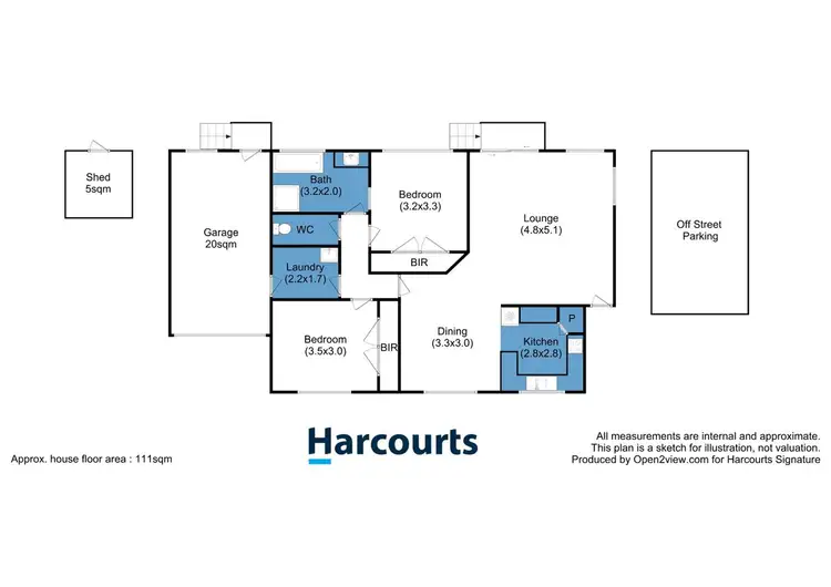 Floorplan of Homely unit listing, 5/41 Clinton Road, Geilston Bay TAS 7015